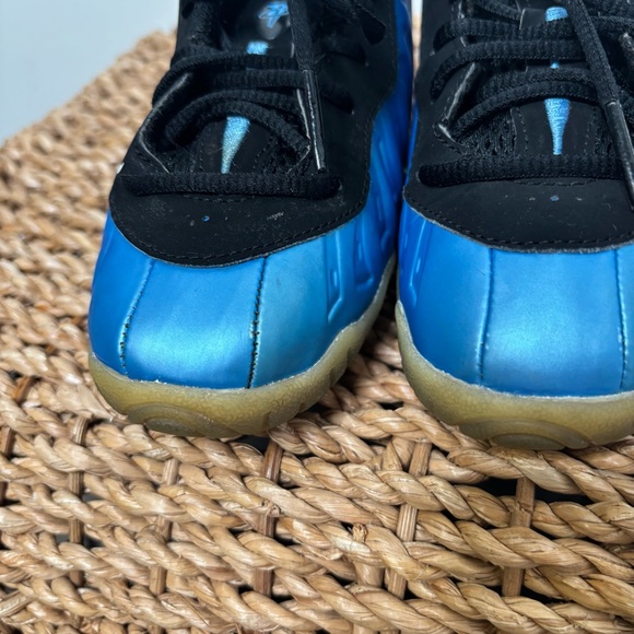 Nike Little Posite One Foamposite TD University Blue 723947-402 Little Boys 9C - Picture 3 of 11